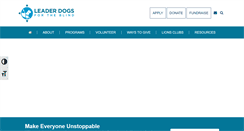 Desktop Screenshot of leaderdog.org